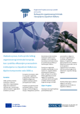 Regionalni Projekat praćenja sudskih  postupaka: Borba protiv organizovanog kriminala  i korupcije na Zapadnom Balkanu