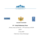 Joint statement by the participants of the 10th Cetinje Parliamentary Forum